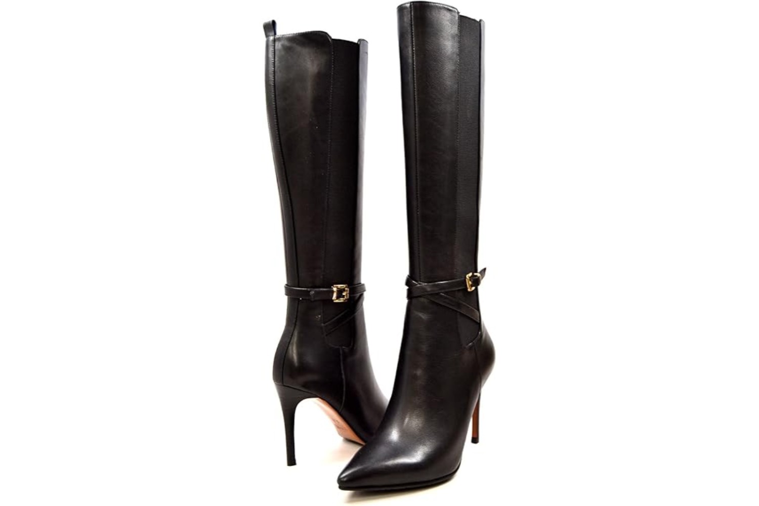 Noosh Slim Calf Leather Dress Boots